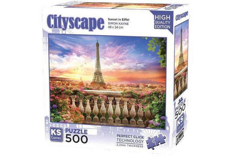 Sunset in Eiffel